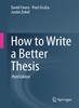 Thumbnail How to Write a Better Thesis